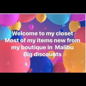 MALIBU BOUTIQUE ITEMS FOR SALE